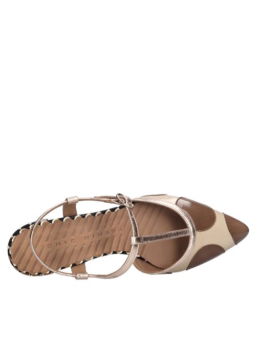 Décolleté slingback Hamel in pelle CHIE MIHARA | HAMELSABBIA